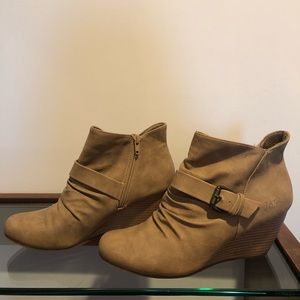 Adorable Tan Booties